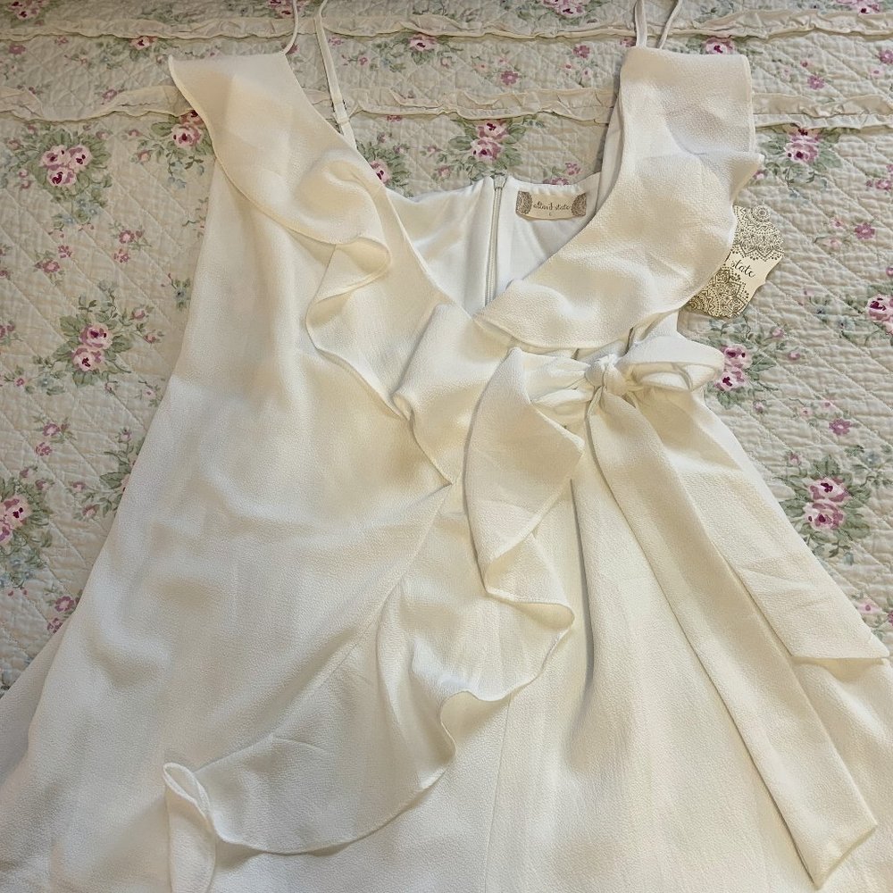 Altar'd State White Jetta Romper